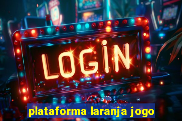 plataforma laranja jogo